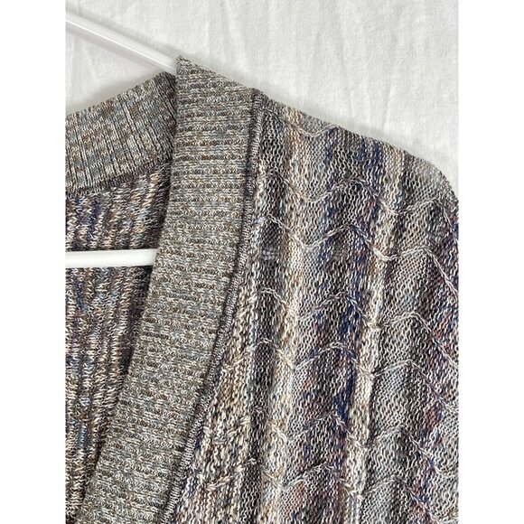 PERUVIAN CONNECTION Knit Cardigan Sweater Button Front - Picture 2 of 9